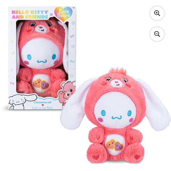 Hello Kitty Other - Care Bears Love-a-Lot Bear Plush Toy
